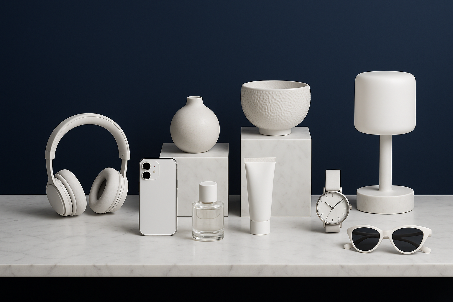 Imagen limpia con productos diversos sin texto